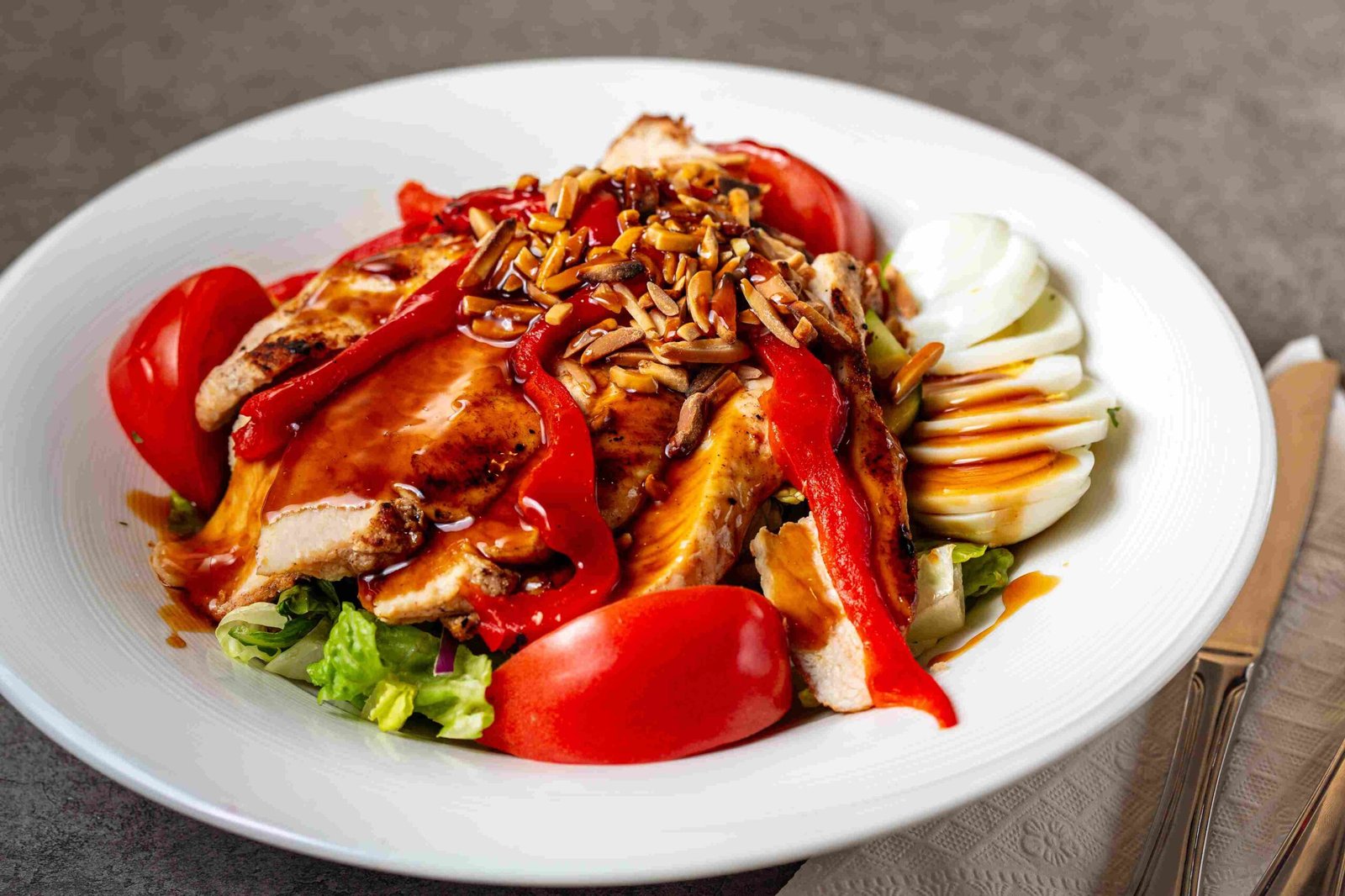 Oriental chicken salad at City Cafe Diner